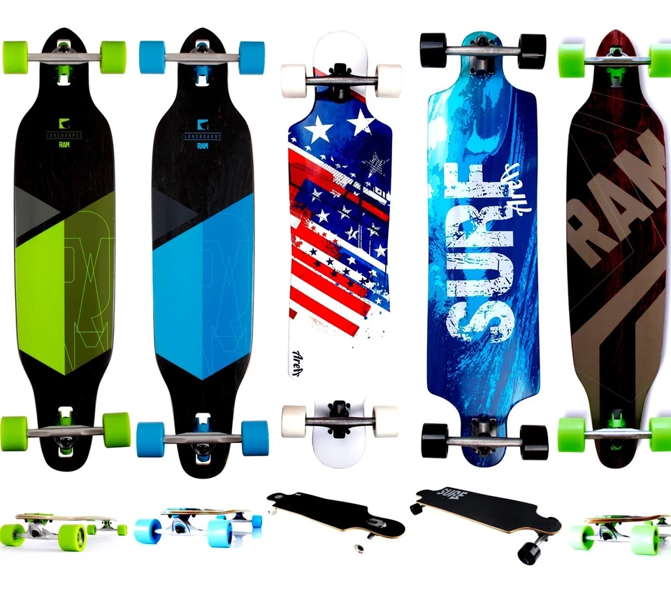 RAM AREA MINDLESS Longboard Area Mindless Ram Skateboard
