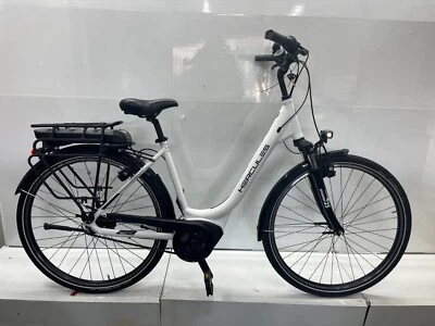 Hercules Ruberta R7 E-Bike 28" Rücktrittbremse 7 Gang Nabenschaltung weiß 813 KM - Bild 1 von 4