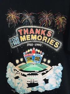 Vtg 1990 Chicago White Sox Comiskey Park MLB Single Stitch Men's Size XL USA - Picture 1 of 8