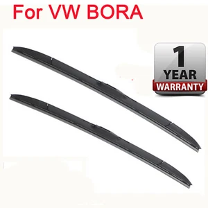 Windscreen Wiper blades suit VW VOLKSWAGEN BORA 1J 1999 - 2002 Pair Front - Picture 1 of 1