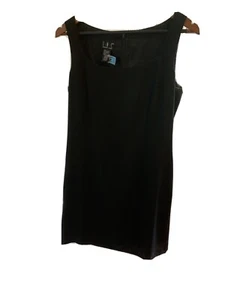 I.N.C INTERNATIONAL CONCEPT BLACK SLEEVELESS WOMEN'S DRESS SIZE 12 - Picture 1 of 5