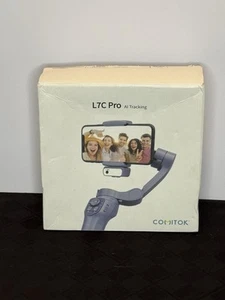 Comitok L7C Pro Black Foldable 3-Axis Gimbal Stabilizer For Smartphone - Picture 1 of 2