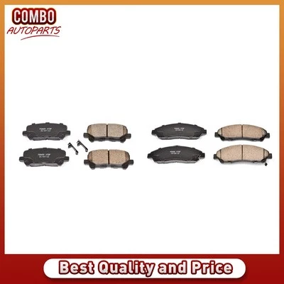 Conjunto de pastilhas de freio a disco dianteiro traseiro para Honda Pilot 2009-2011 - Imagem 1 de 2