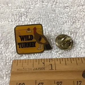 Vintage Wild Turkey Bourbon Whiskey Lapel Pin Lot Hat Pin Enamel - Picture 1 of 2
