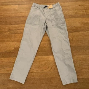 NWT There Abouts light gray flex cargo pants boys youth size large L (14-16) b3 - Picture 1 of 4