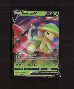 Carta Pokémon Holo Ultra Rara Breloom V 006/264 Fusion Strike Casi Nueva - Imagen 1 de 10