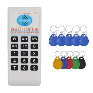 RFID NFC IC Card Reader & Writer+5XUID/T5577Keychain 125Khz-13.56MHZ4220 - Picture 1 of 7