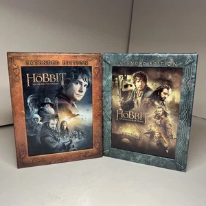 The Hobbit Extended Edition 1 2 Blu-ray Unexpected Journey & Desolation of Smaug - Picture 1 of 9