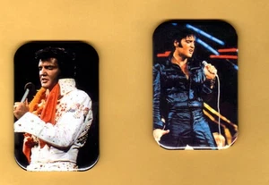 Elvis Presley 2 Kühlschrankmagnet 2" x 3" mit abgerundeter Ecke - Bild 1 von 4