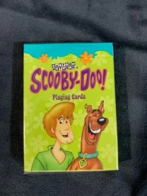 Vtg Cartoon Network Scooby Doo 1999 Standard Playing Card Deck Bicycle Unopened - Image 1 of 2