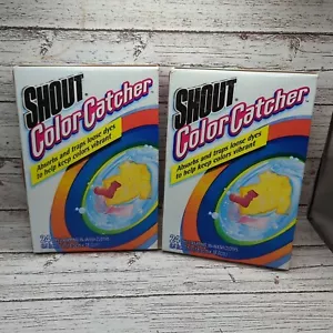 Shout Color Catcher, Dye-Trapping Sheets Lot Of 2 - 24 Sheets Each - Picture 1 of 7
