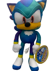 Peluche suave de 8" pulgadas Gradient SHADOW Sonic the Hedgehog. Nuevo con etiquetas - Imagen 1 de 2