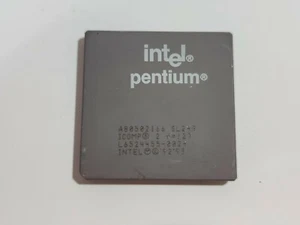 Processore Intel Pentium Inside MHZ  cache  CPU PC SOCKET - Foto 1 di 3
