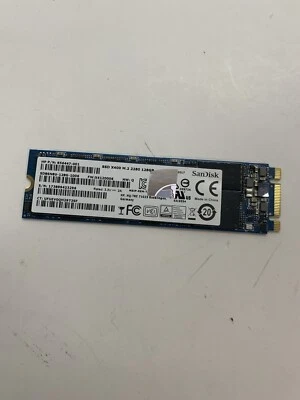 Sandisk M.2 128GB Laptop SSD Solid State Drive SD8SN8U-128G-1006 856447-001 - Image 1 of 2