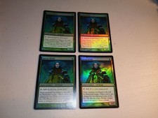MTG Magic Foil Boreal Druid x4 Coldsnap (1 LP, 3 NM)