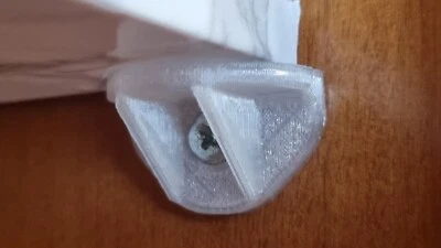 ✅Numero 20 x staffe per mensole armadio 30X20 con foro di 5mm - Immagine 1 di 4