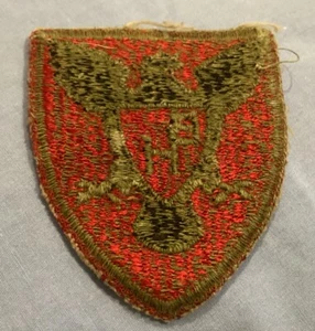 86TH Inf. Div. Shoulder Sleeve Unit Insignia Patch, World War II, Green Back - Picture 1 of 2