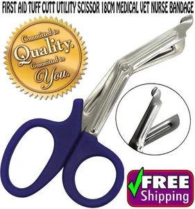 EMT Scissors Shears Bandage Paramedic Trauma Medical Doctor First Aid 7.5 INCH - Picture 1 of 2