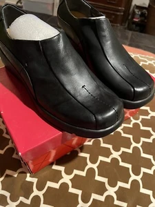 Aerosoles SQUISH N CHIPS Black Women’s Padded Cushioned Loafer Size 9.5 RV $90 - Picture 1 of 5