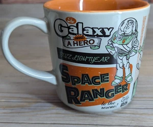 Buzz Lightyear Space Ranger Toy Story Coffee Mug Disney Store Galaxy Hero Aliens - Picture 1 of 11