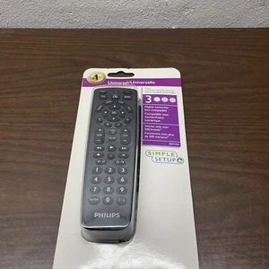 Philips SRP1103/27 Universal Remote Control TV Works With More Than 325 Devices - Picture 1 of 3