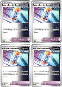 4x Future Booster Energy Capsule 164/182 x4 - Paradox Rift - Pokemon - Juego - Imagen 1 de 1