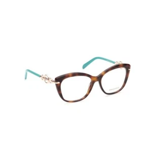 Emilio Pucci EP5163 052 Tortoise Plastic Cat Eye Eyeglasses Frame 55-16-140 - Picture 1 of 2