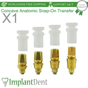 1x laboratorio de odontología anatómico anatómico de transferencia a presión Int conexión hexagonal - Imagen 1 de 26