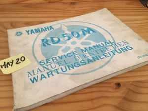 Yamaha RD50M RD50 M RD 50 2E0 2E1 2E2 2E3 Manuale Tecnico Di Officina - Bild 1 von 12