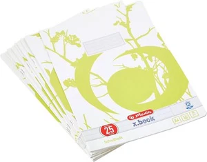 Herlitz Hefte A4 16 Seiten liniert mit Rand (Lineatur 25) – 10er Packung - Bild 1 von 4