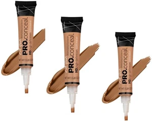 LA Girl High-Definition Concealer 980 Cool Tan 0.28oz 3pc Combo - Picture 1 of 1