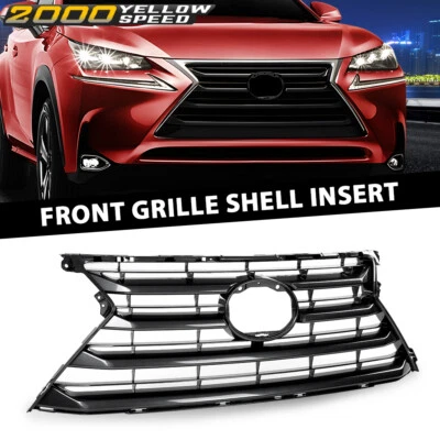 Front Grille Shell Insert LX1200172 Fit For 2015-2017 Lexus NX200t NX300h New - Image 1 of 4