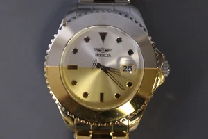 INVICTA Pro Diver Men 47mm Stainless Steel Gold + Steel Silver+Gold dial NH35A - Picture 1 of 5