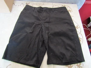 Women's DKNY Black Stretch Chino Style Shorts UK Size 8 - Picture 1 of 3