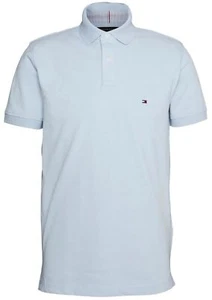 Tommy Hilfiger Men's Polo Shirt Regular Fit, BreezyBlue, L - Picture 1 of 6