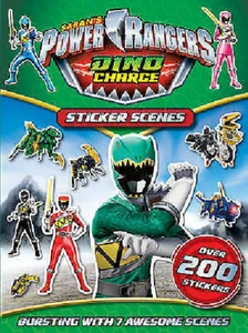 NEW POWER RANGERS DINO CHARGE STICKER SCENES - 200 stickers - Picture 1 of 1