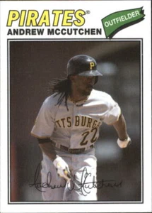 Pegatinas de tela Topps Archives 2012 #AM Andrew McCutchen - casi nuevas-como nuevas - Imagen 1 de 2