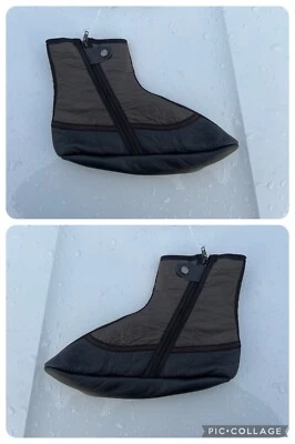 Leather Socks With Fleece Lined Inside SIZE 9 Khuff Soft Premium Quality Socks✅✅ - Image 1 of 4