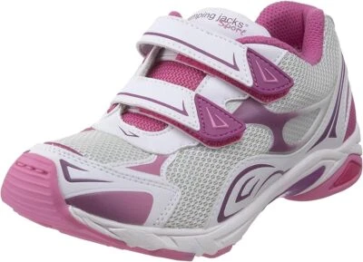 Кроссовки Jumping Jacks Ripz, ЕС 27 (9,5 М США малыш), белые/фуксия/розовые мульти - Изображение 1 из 4