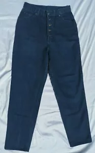 Whooz Blooz Jeans Vintage High Rise Tapered Mom Jeans Size 13/14 27" X 30" - Picture 1 of 10