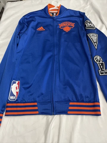Adidas New York Knicks Warm Up Jacket Size Small Cover