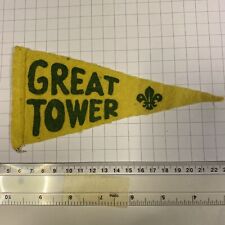 Scout pennant / Badge  Lot C42 Great Tower National Scout Camp Site