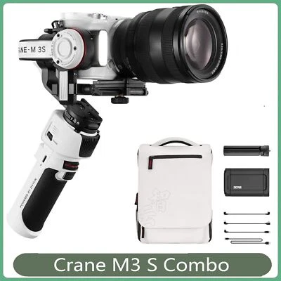 Zhiyun Crane M3 S M3S Combo 3-Axis Gimbal Stabilizer for Smartphone Camera AU - Image 1 of 4