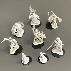 8 Sorcerer Dwarf Pathfinder Battles For Dungeons & Dragon D&D Game Miniatures - Picture 1 of 6