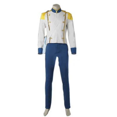 The Little Mermaid Cosplay Mermaid Prince Eric Costume Halloween Uniform - Image 1 of 4