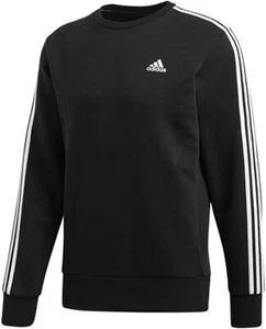 Nuovo maglione Adidas uomo Crew felpe nere - Foto 1 di 4