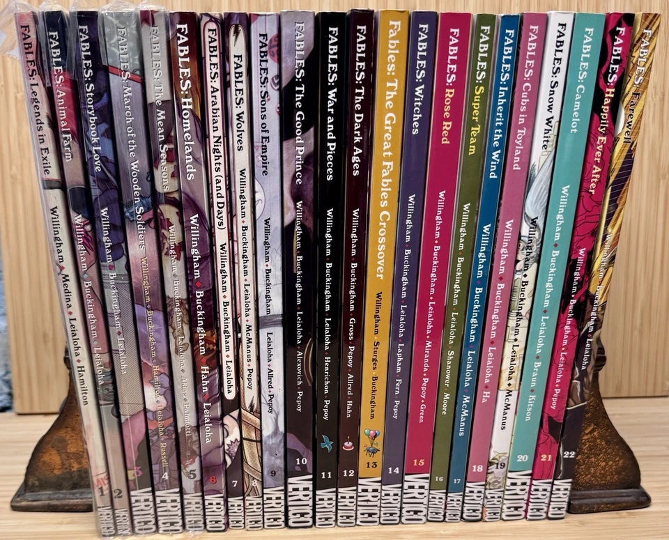 FABLES Vol. 1-22 TPB TP DC Vertigo Comics 2002 Complete Full Set Willingham - Image 1 of 4