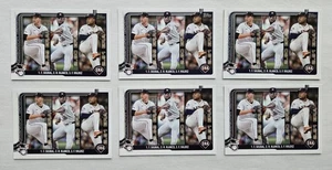 2025 Topps ERA Leaders Lot (6 Cards) Tarik Skubal, Blanco, Valdez - Picture 1 of 1