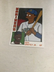 KEN GRIFFEY JR Customized Baseball Card - Picture 1 of 2