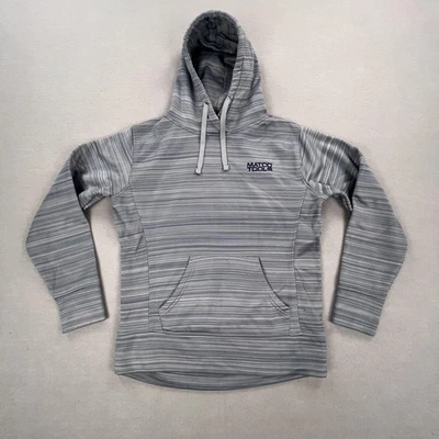 Sudadera con capucha Matco Tools para mujer gris medio a rayas J America logotipo Foto 1 de 4